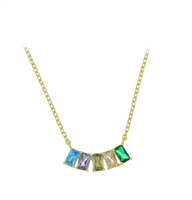 Collana Cuori Milano Donna in Argento Zircone 25001624 - 25001624